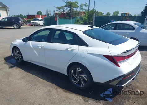 2025 Hyundai Elantra Sel Sport из США, поврежденный, VIN KMHLM4DG8SU933085